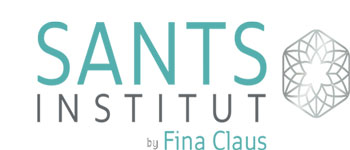 Carboxiterapia en Barcelona - Identidad gráfica de Sants Institut by Fina Claus