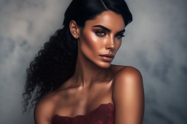 Joven de piel morena y bronceada luce un rostro joven, definido y perfilado tras recurrir a la medicina estética