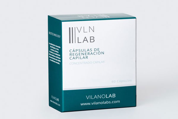 Cápsulas de regeneración capilar de Vilanolabs
