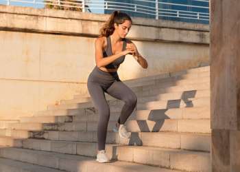 entrenar usando escaleras