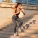 entrenar usando escaleras