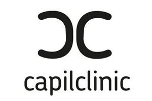 Mejores clínicas trasplantes capilares Barcelona - Logo Capilclinic reconocida como la mejor clínica trasplante capilar Barcelona