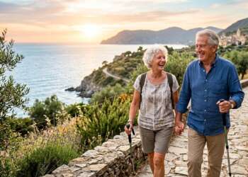 Longevidad - Personas mayores disfrutando una vida más larga y saludable gracias a los tratamientos modernos de las clínicas de longevidad